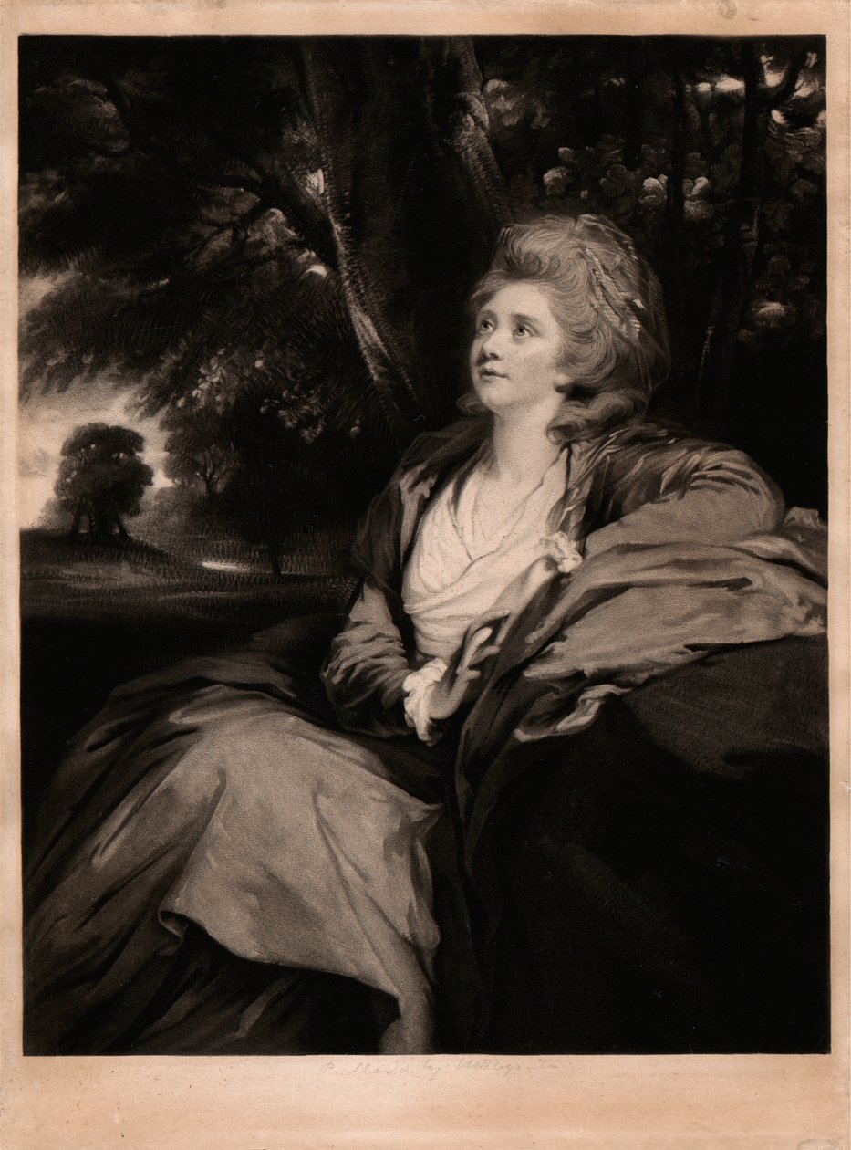 Mary Kontes Harcourt by Samuel William Reynolds