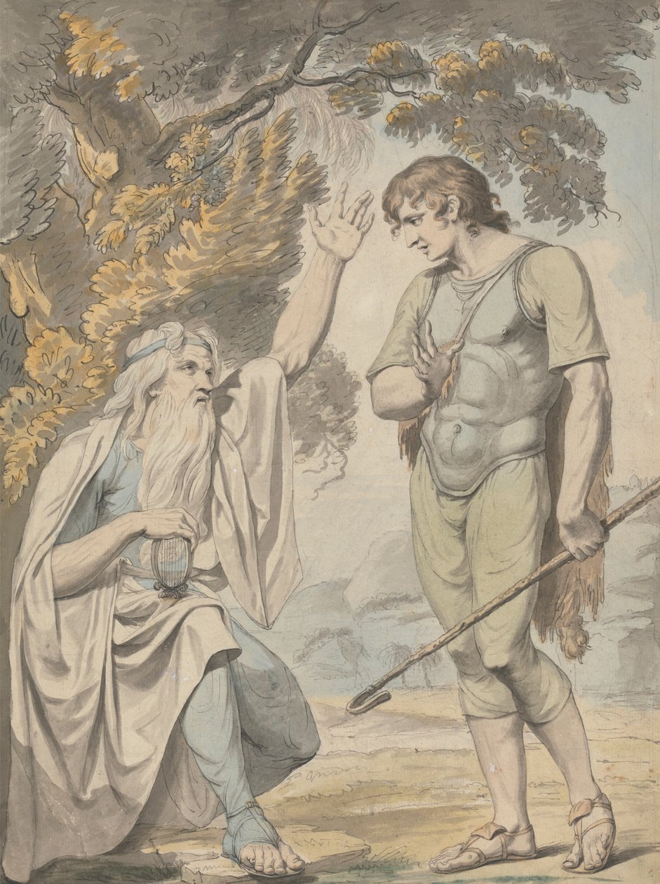 Bir Ozan ve Bir Çoban by Samuel Woodforde