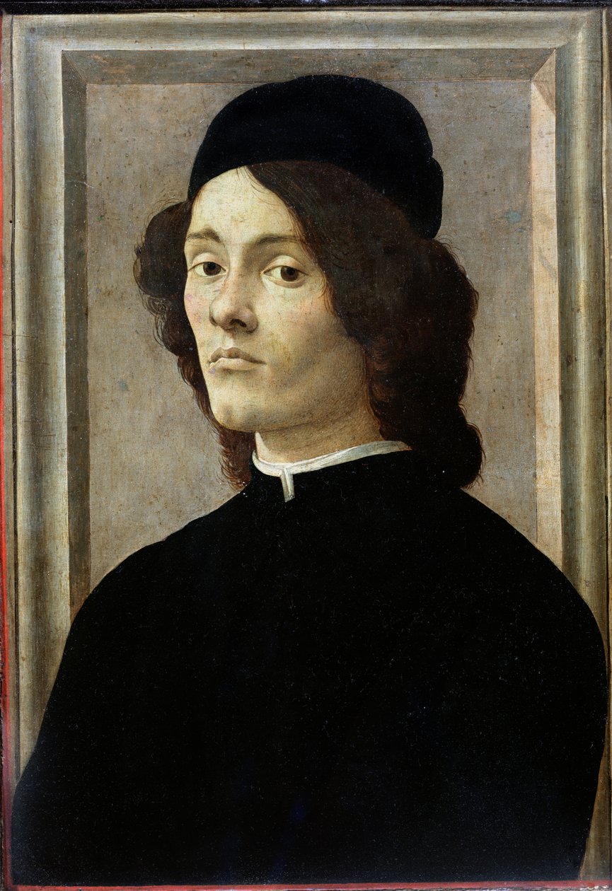 Bir Adamın Portresi by Sandro Botticelli
