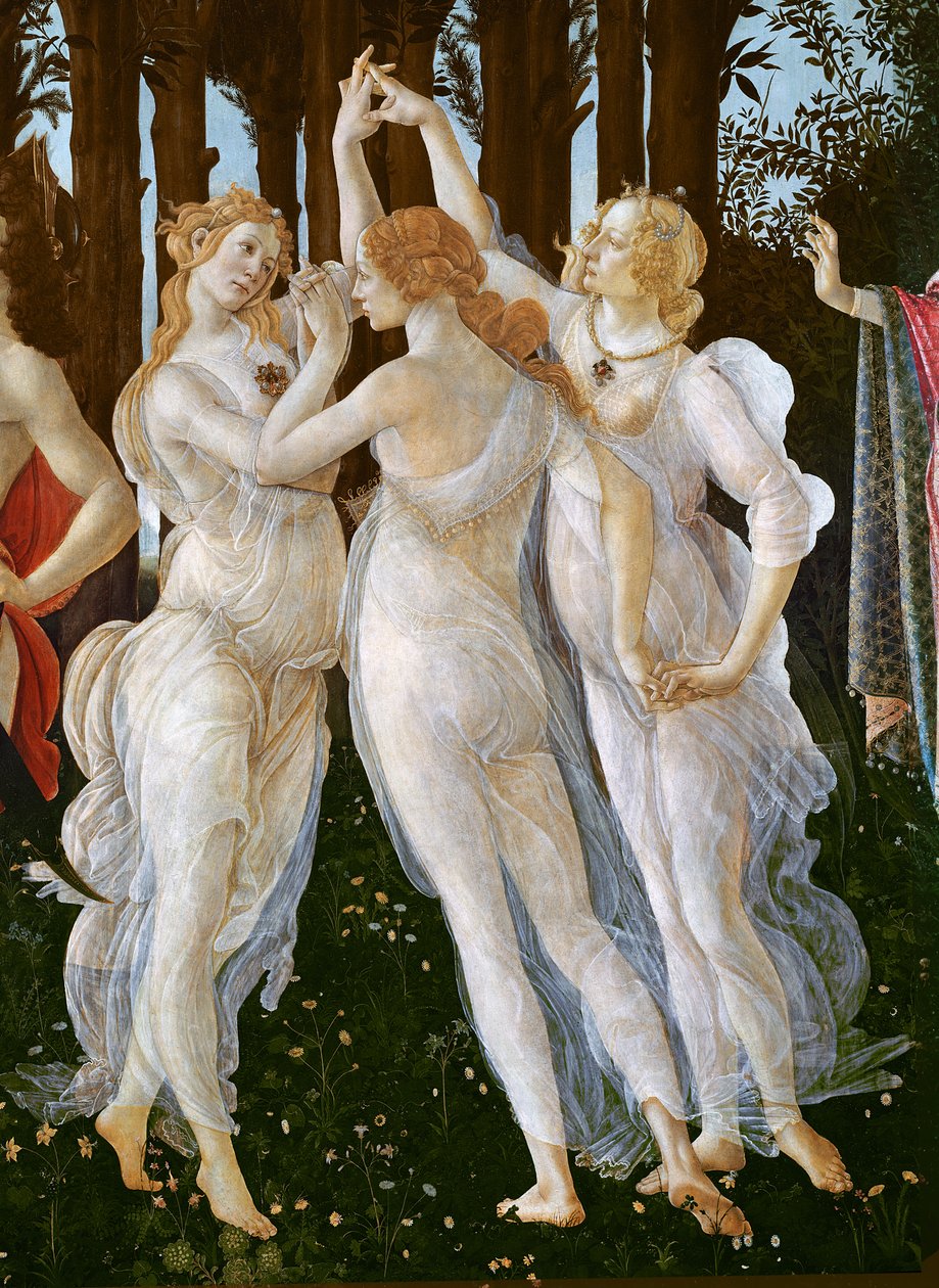Primavera, Three Graces