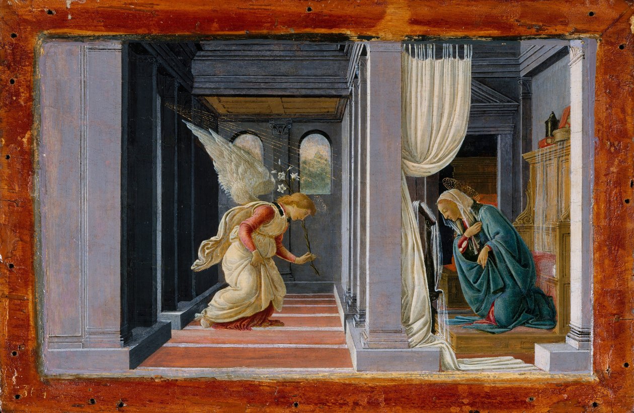 Duyuru by Sandro Botticelli