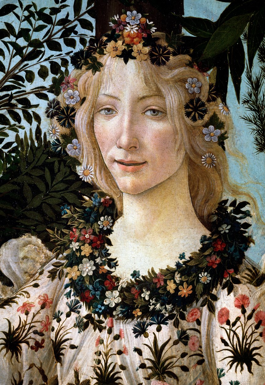 İlkbahar. Detay (resim by Sandro Botticelli