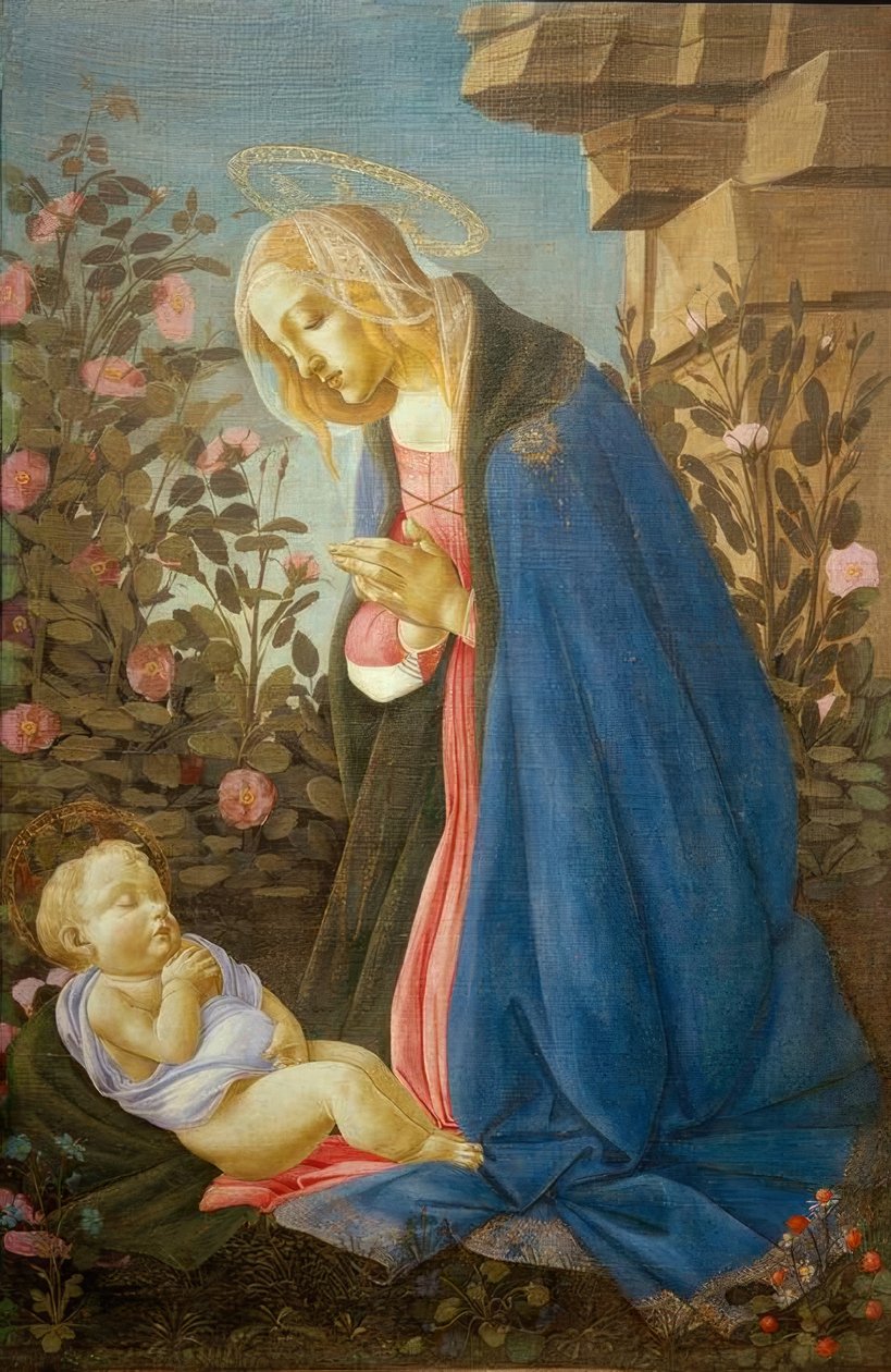 Çocuğun Hayranlığı (Madonna Wemyss) by Sandro Botticelli