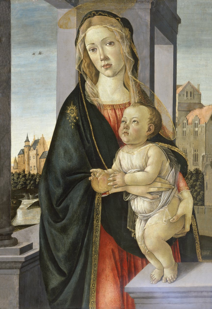Madonna ve Çocuk, 1485-95 by Sandro Botticelli