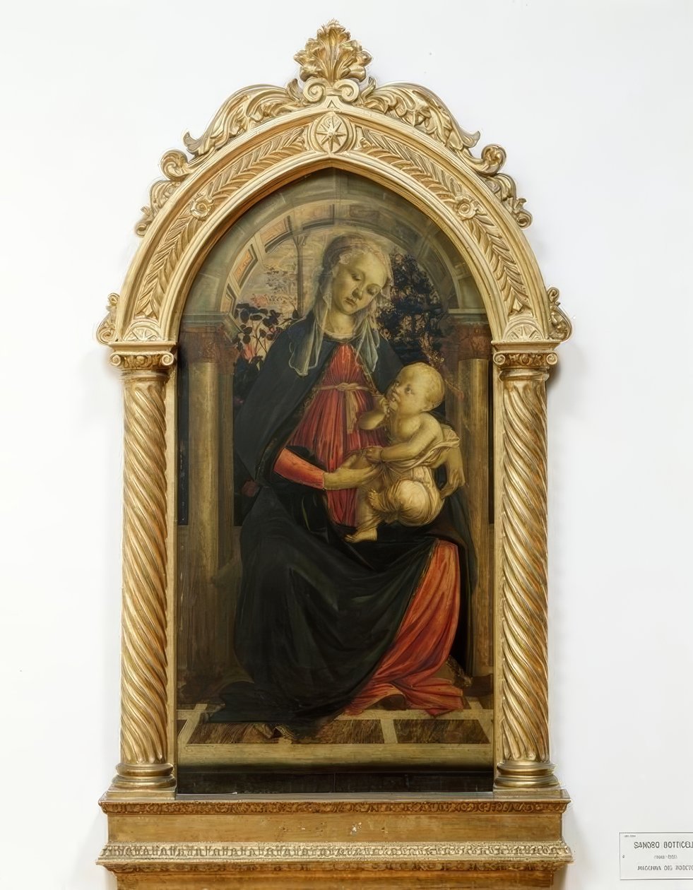 çocukla Meryem by Sandro Botticelli