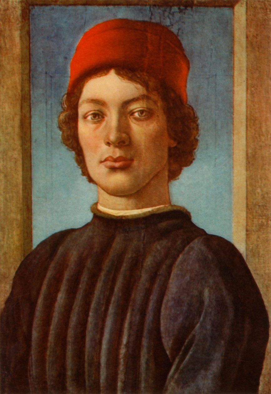 Bir Gençliğin Portresi, c1485, 1937. by Sandro Botticelli