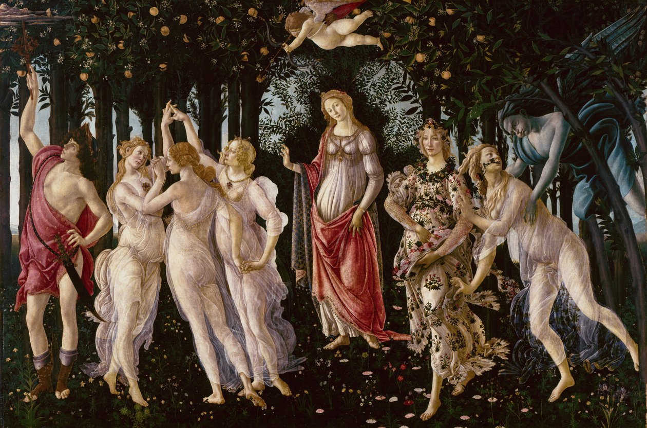 Yay, yaklaşık 1478 (panelde tempera) by Sandro Botticelli