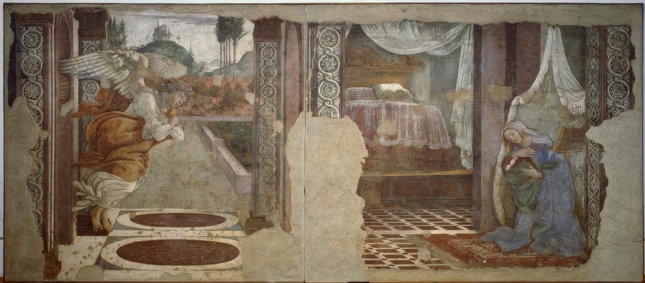S.Martino tarafından duyuru by Sandro Botticelli