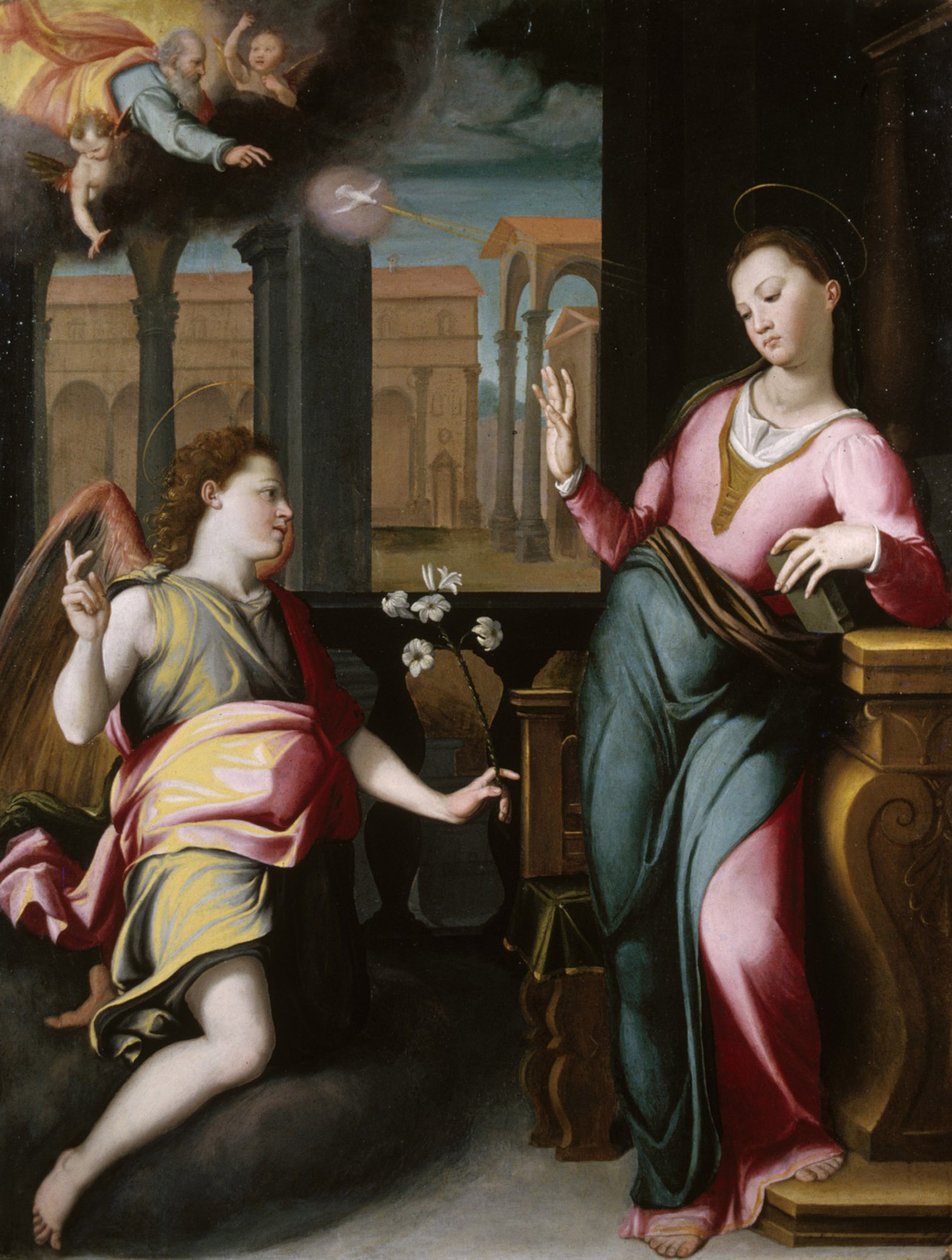Müjde, c.1580 by Santi di Tito