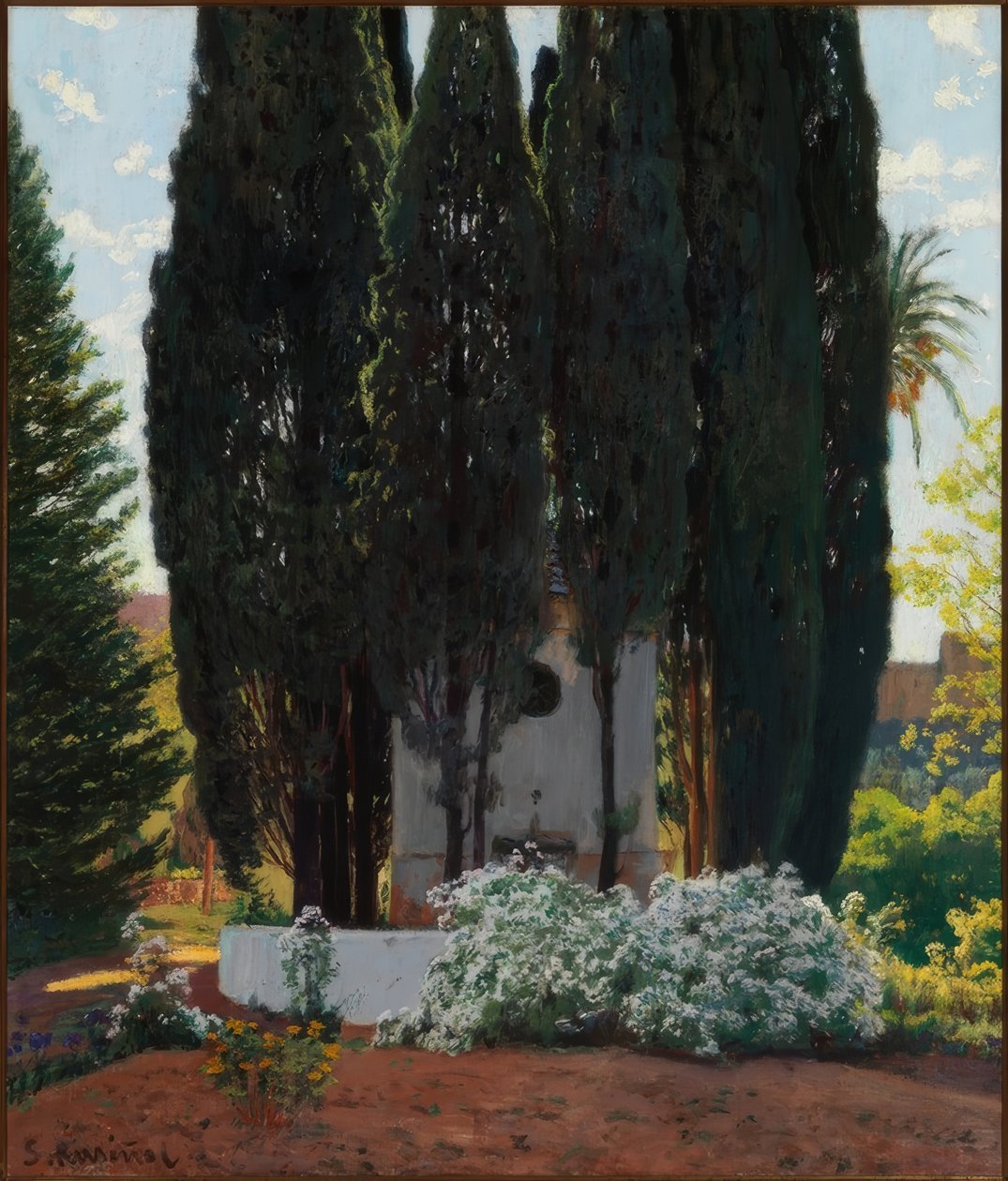 selvi çeşmesi by Santiago Rusiñol