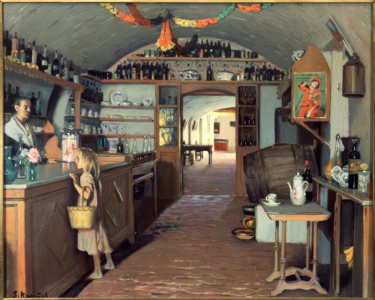 küçük taverna by Santiago Rusiñol