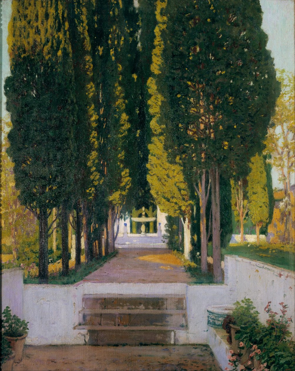 Generalife Bahçeleri by Santiago Rusiñol
