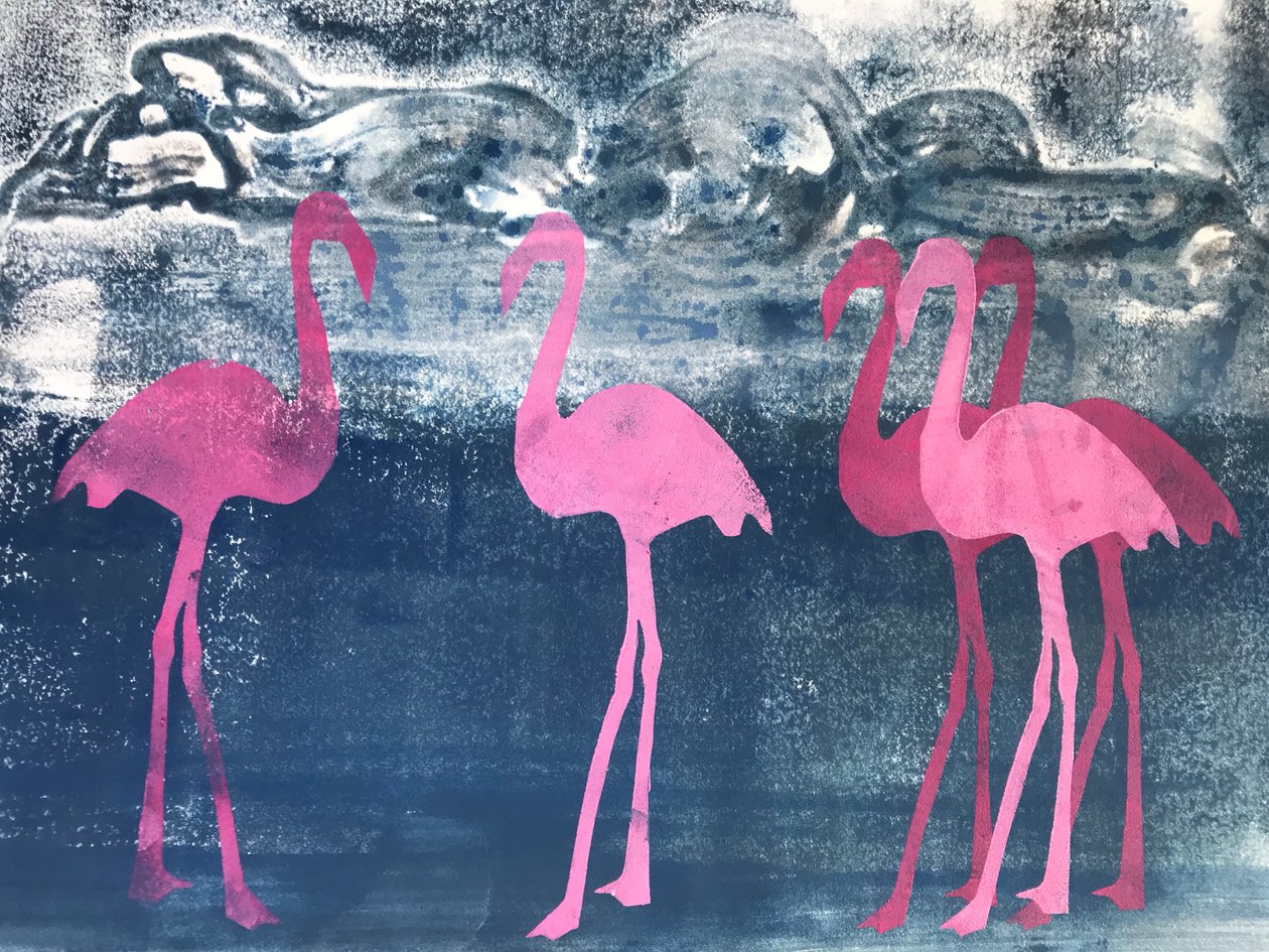 flamingolar by Sarah Thompson Engels