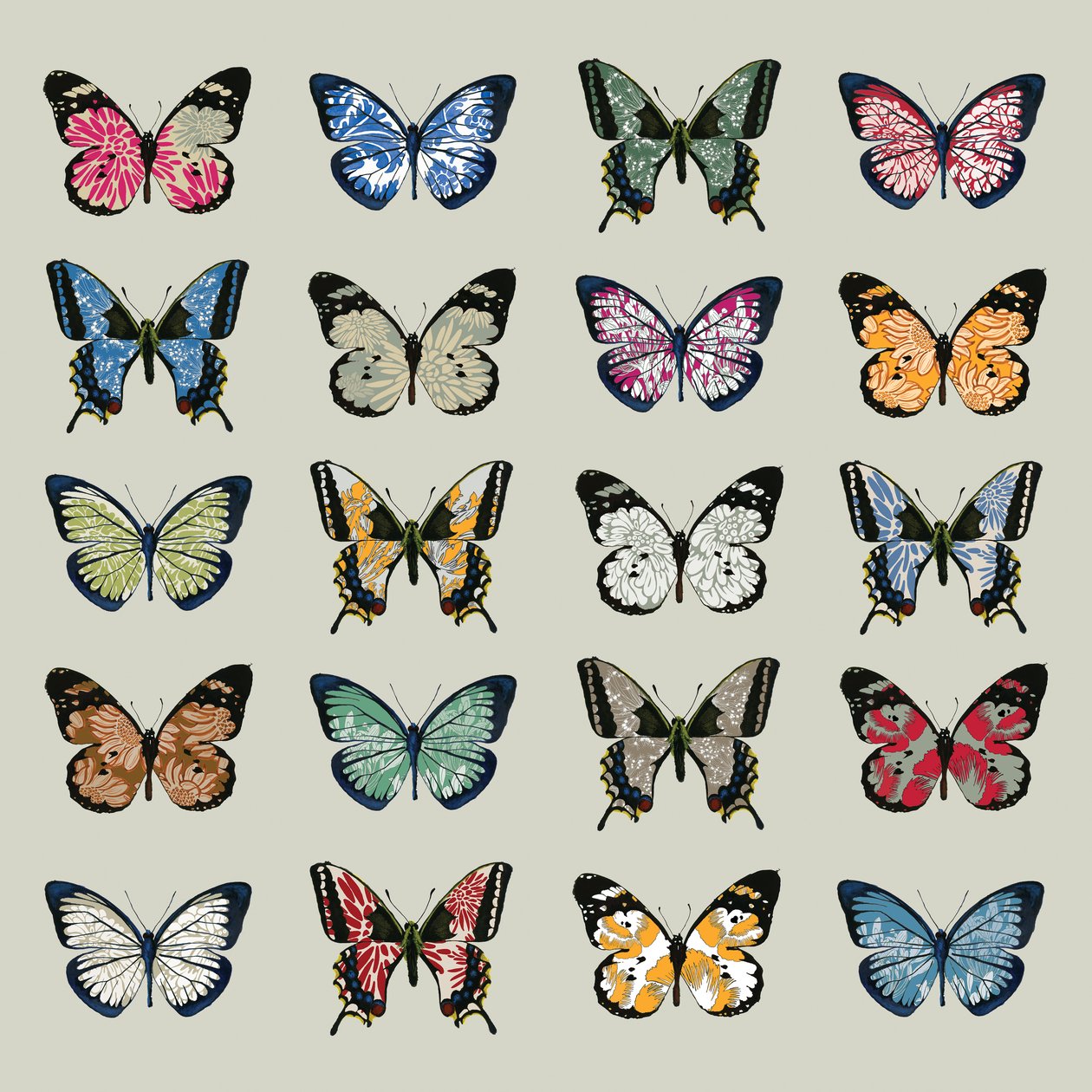 Papillon, 2008 (dijital) by Sarah Hough