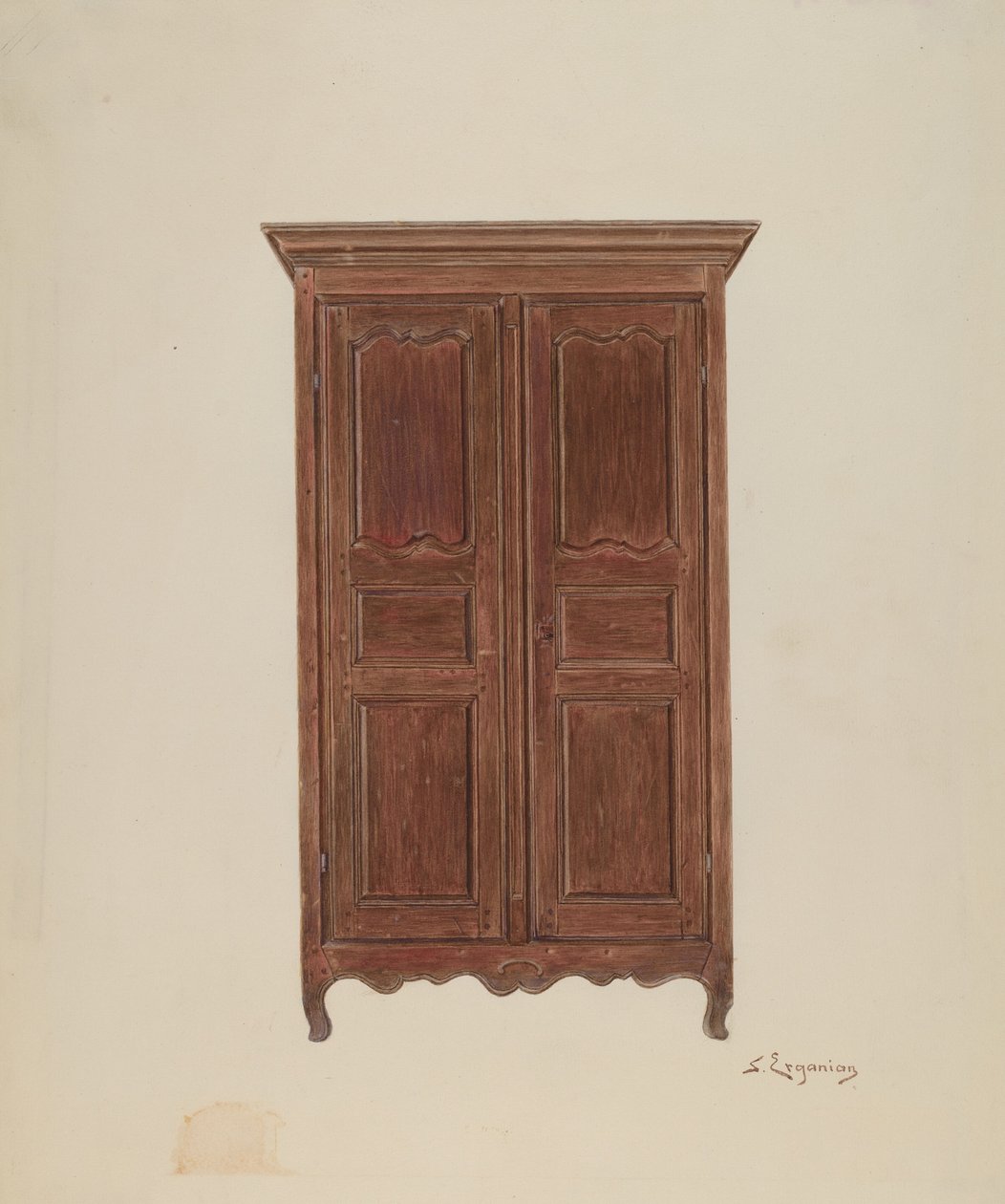 Gardırop, ç. 1939. by Sarkis Erganian
