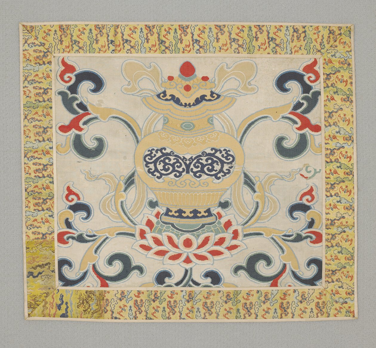 Sekiz Budist değerli şeyler, vazo by School Chinese
