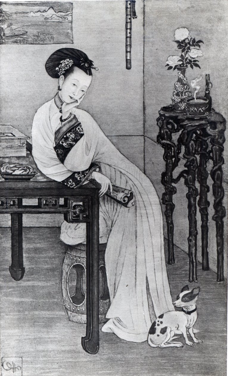 İmparatoriçe Dowager Cixi (lito) by School Chinese