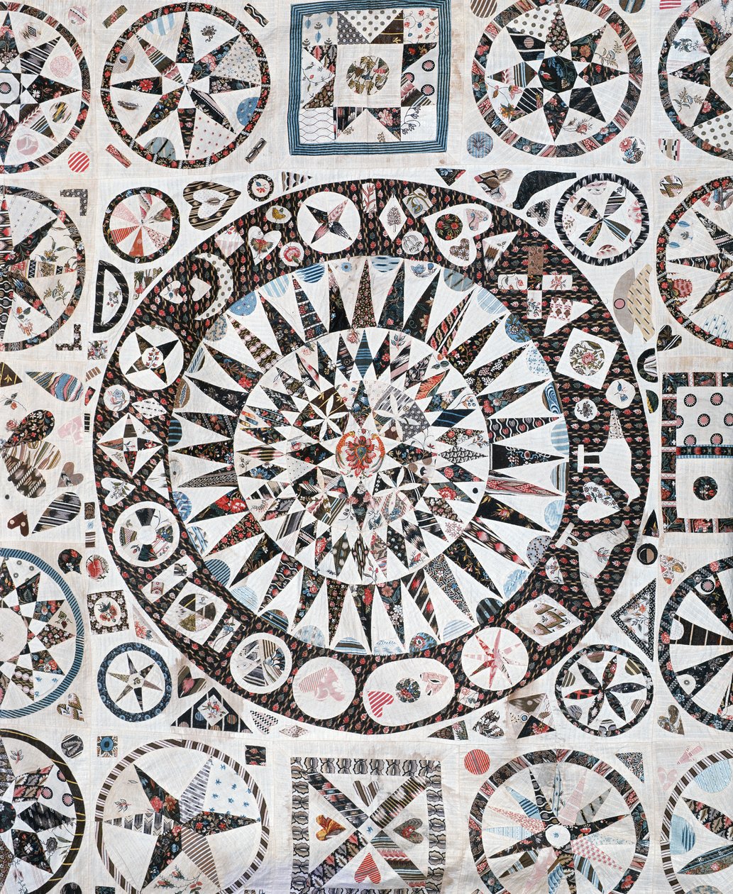 Patchwork yatak örtüsü, İrlanda by School English