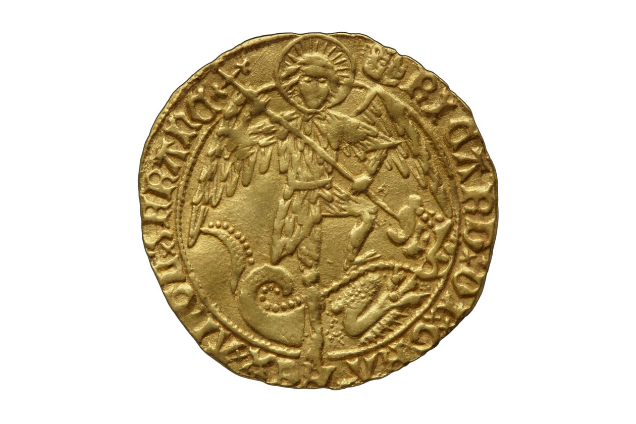 Asthall Definesinden Tudor madeni para by School English