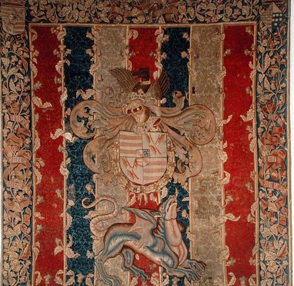 Croy-Melun arması (goblen) by School Flemish