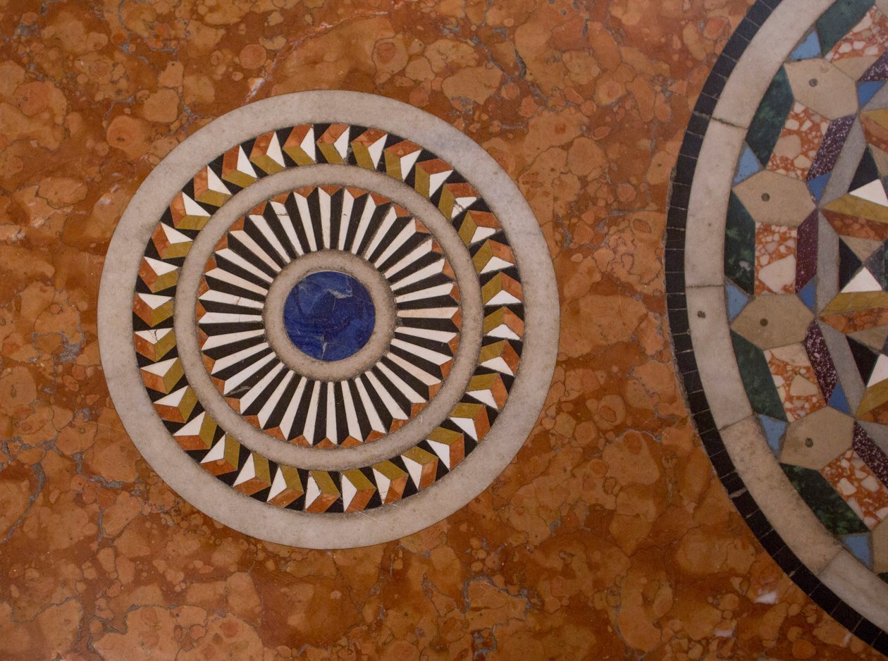 Aziz Mark Bazilikası, kilise, kaldırım (mozaik) by School Italian