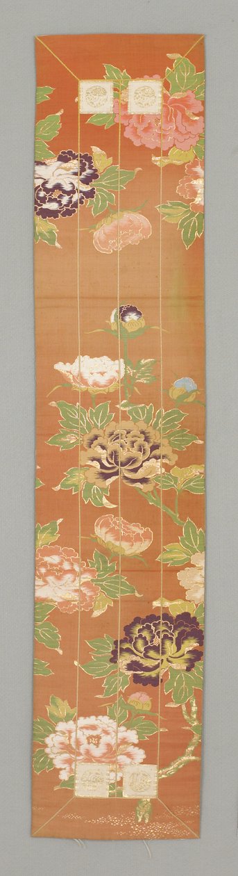 Tapınak Koşucusu (Kumaş) by Japanese School