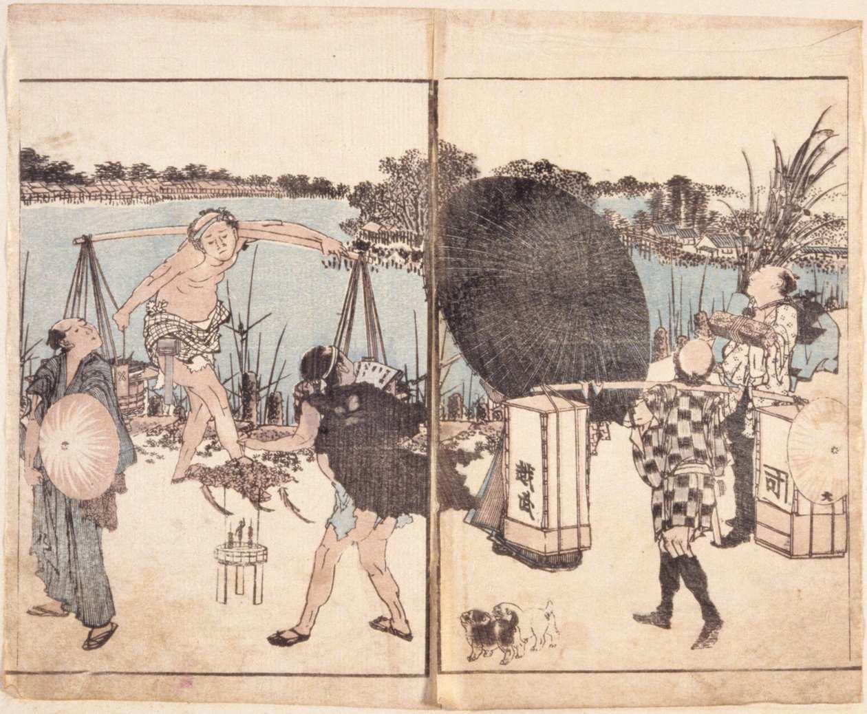 İsimsiz (renkli gravür) by School Japanese