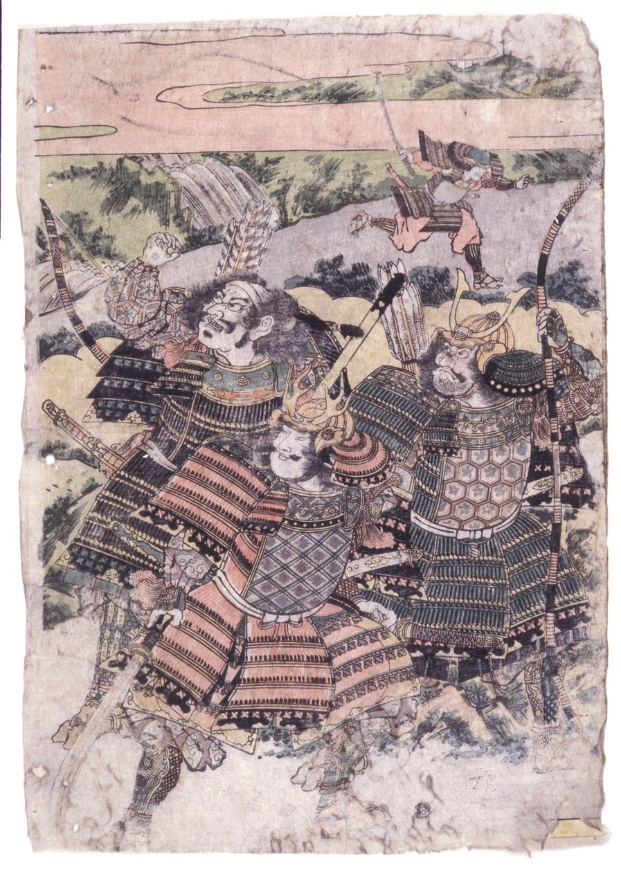 İsimsiz (renkli gravür) by School Japanese