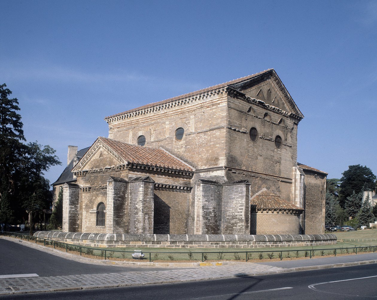 Vaftizhanenin dış görünümü, 4. yüzyıl by School Merovingian