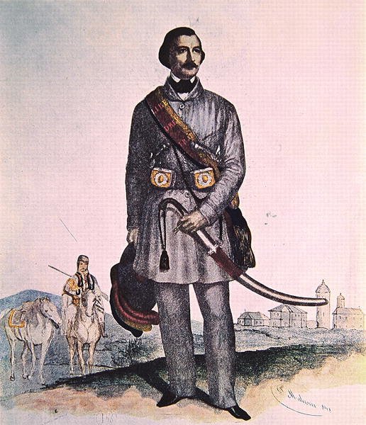 General Gheorghe Magheru (renkli taş) by School Romanian