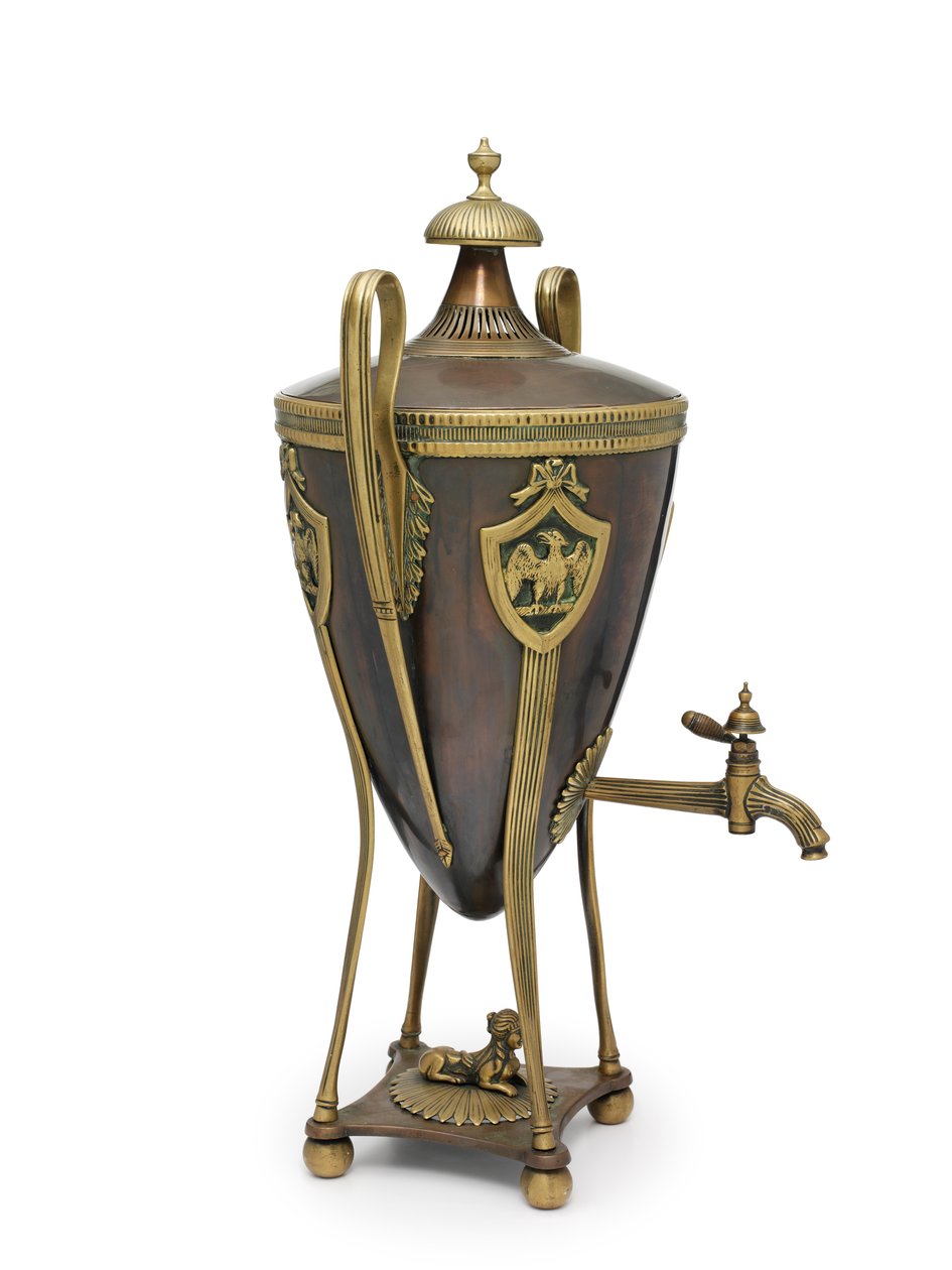 Napolyon'un semaveri, c.1815 (urn, kahve) by School Russian