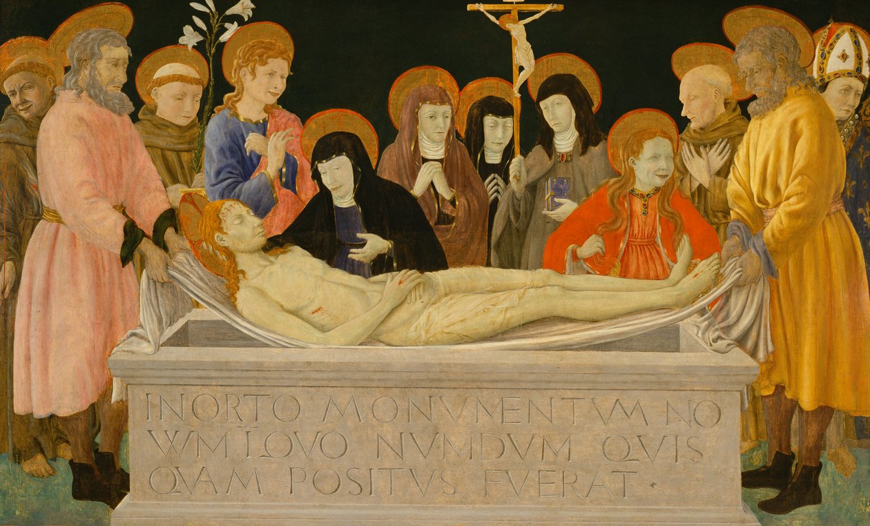 İsa'nın Mezarı (resim) by School of Ferrare