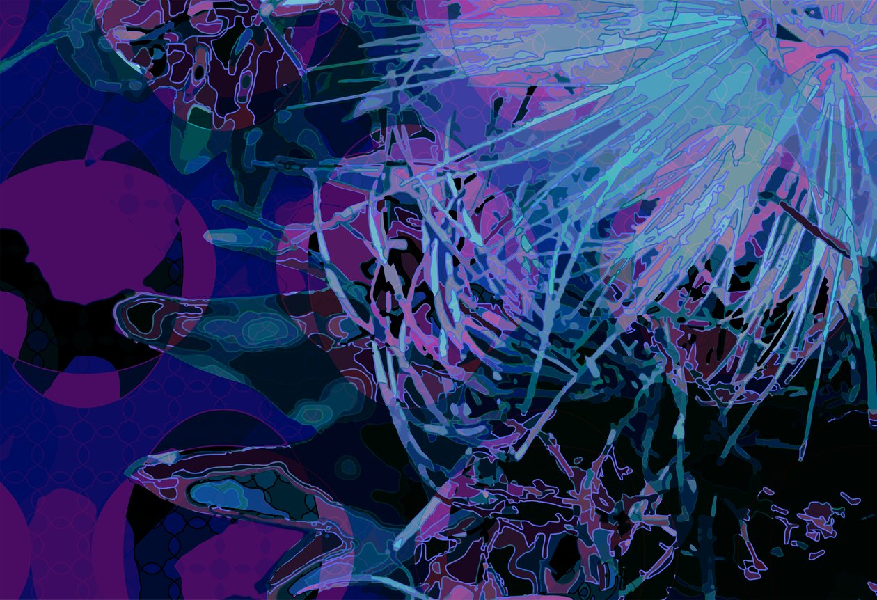 Enginar_abst_horz3 (dijital) by Scott J. Davis