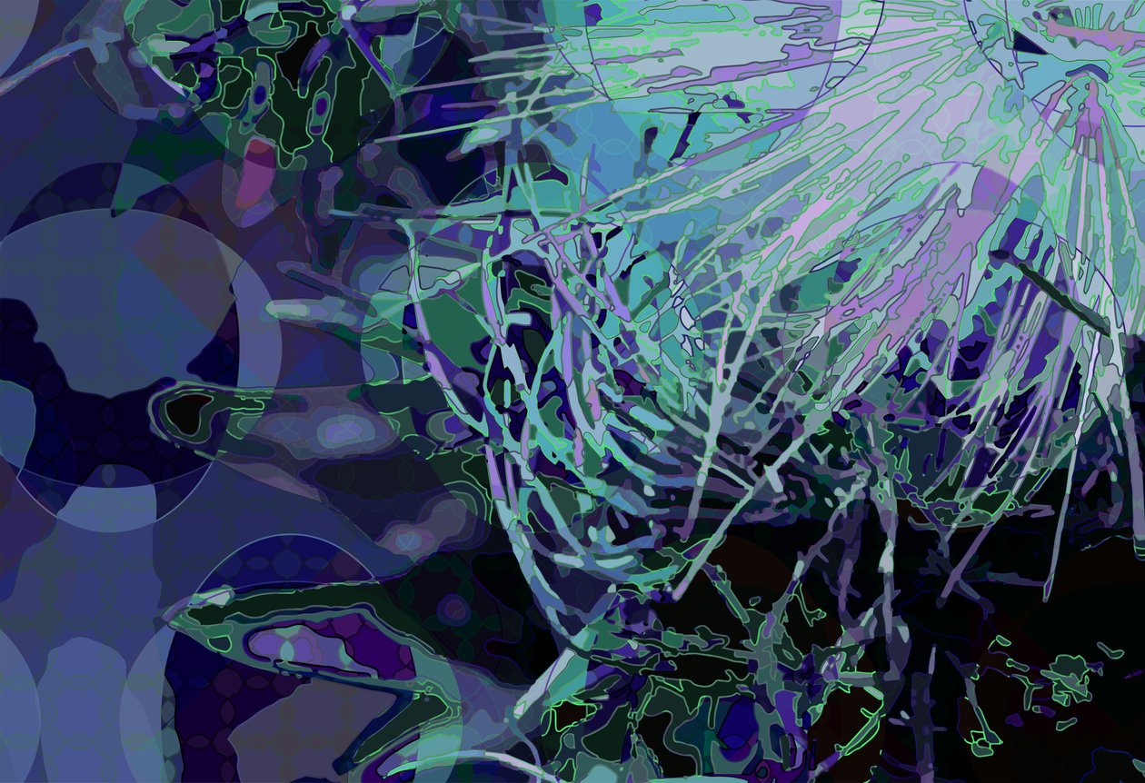 Enginar_abst_horz4 (dijital) by Scott J. Davis