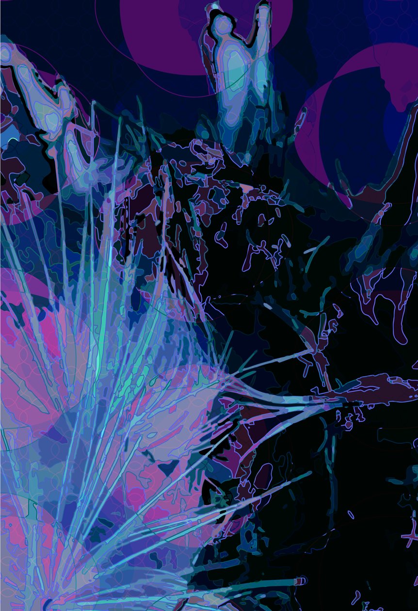 Enginar_abst_vert5 (dijital) by Scott J. Davis