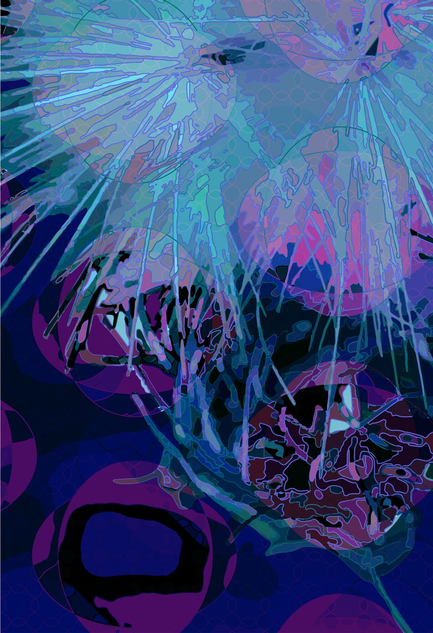 Enginar_abst_vert9 (dijital) by Scott J. Davis