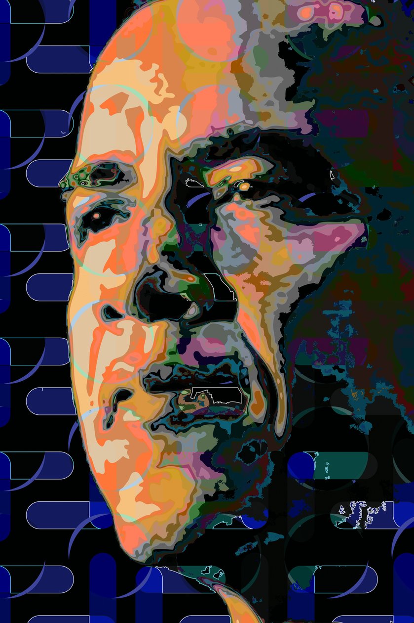 Barack Obama (dijital) by Scott J. Davis