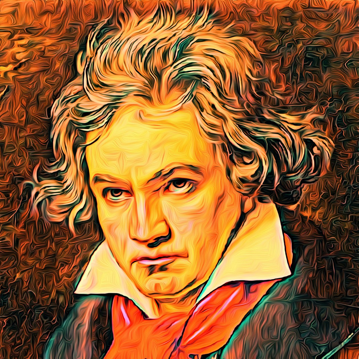 Beethoven2, 2021 (dijital) by Scott J. Davis