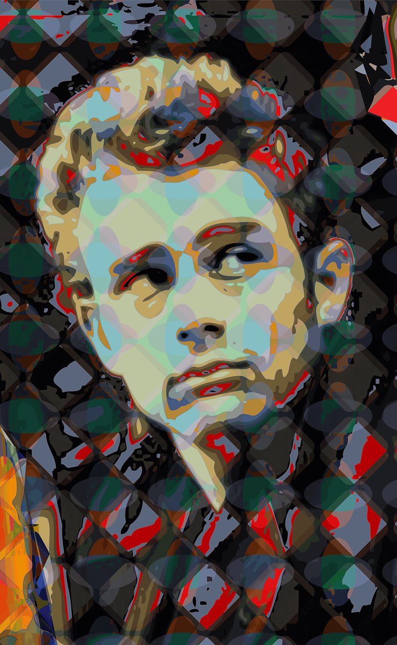 James Dean (dijital) by Scott J. Davis