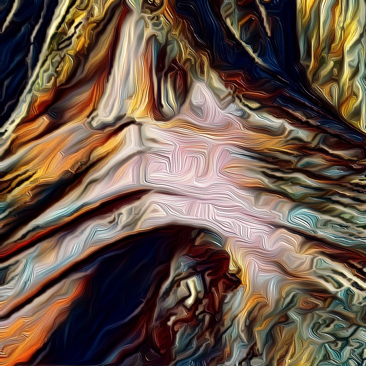 Tripod, 2021 (dijital) by Scott J. Davis