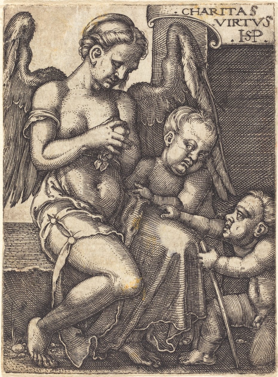 Hayır kurumu by Sebald Beham