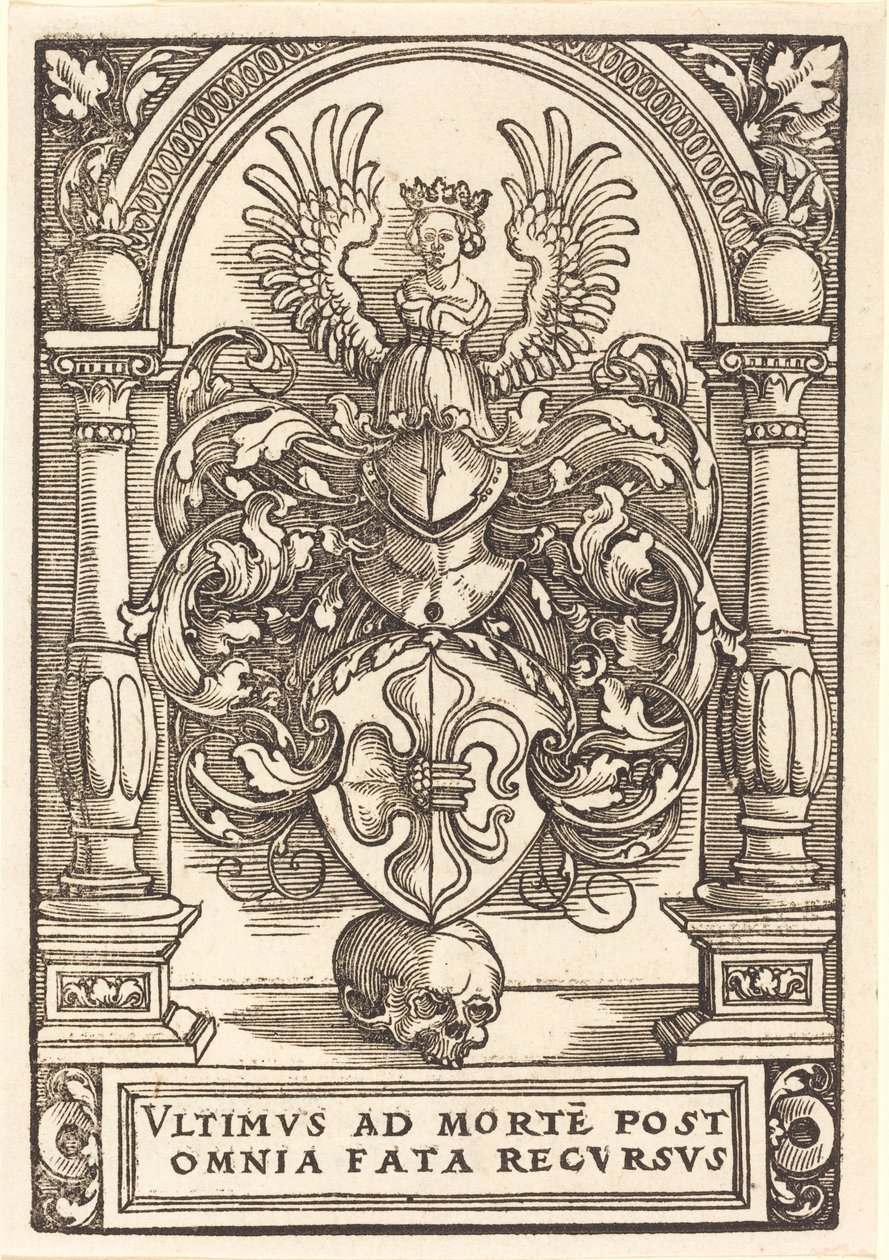 Lazarus Spengler Arması by Sebald Beham