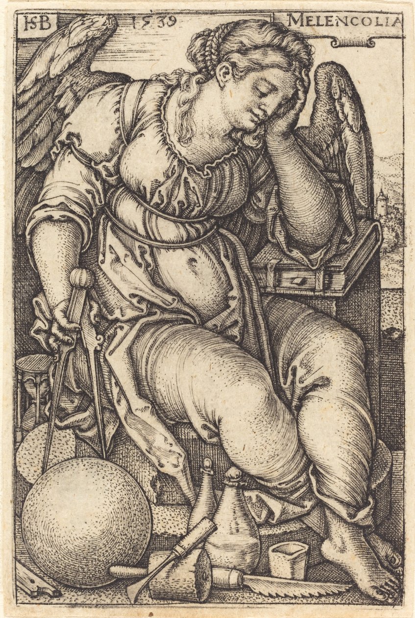 melankoli by Sebald Beham