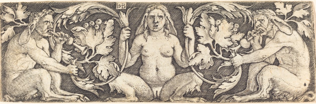 Üç Satirli Süsleme by Sebald Beham