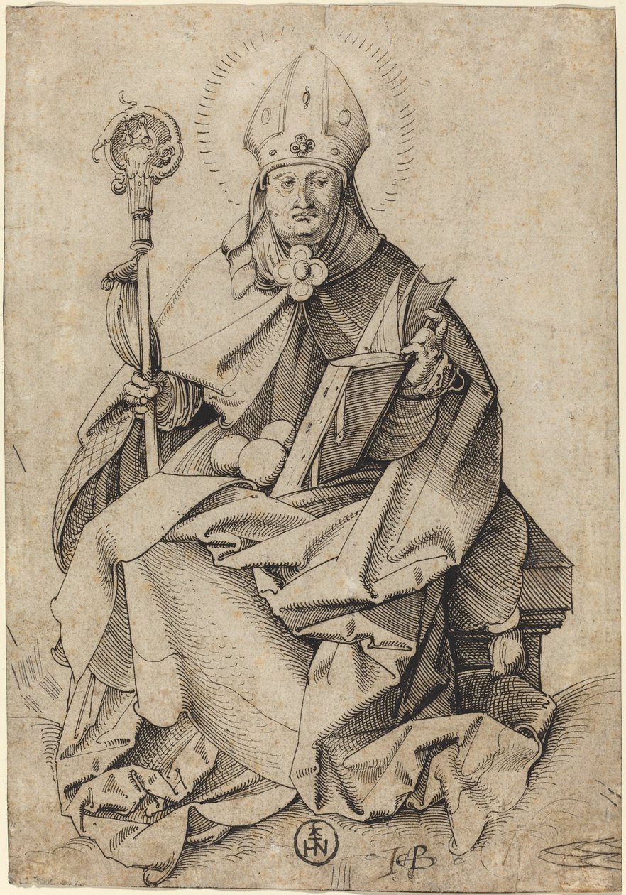 Aziz Nikolas by Sebald Beham
