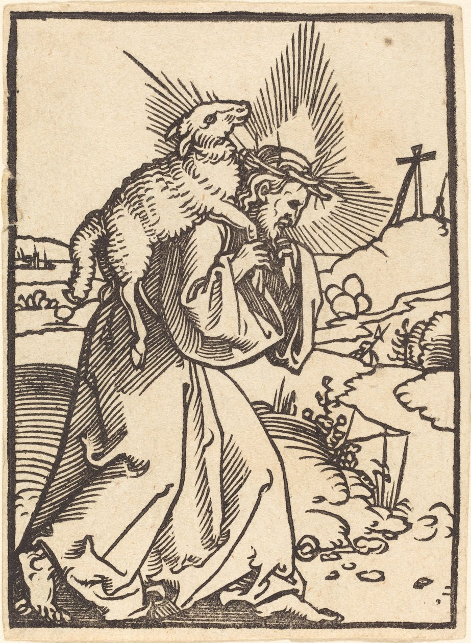 İyi çoban by Sebald Beham