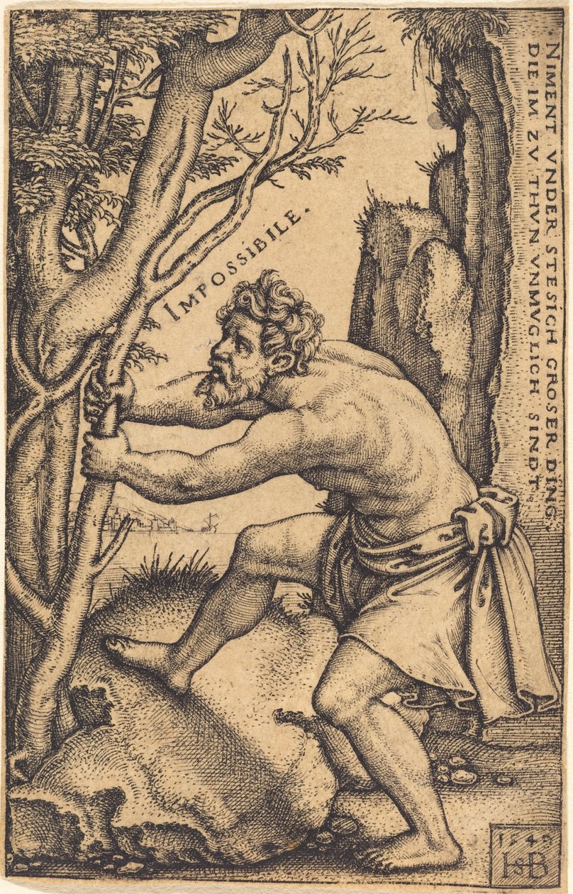 imkansızlık by Sebald Beham