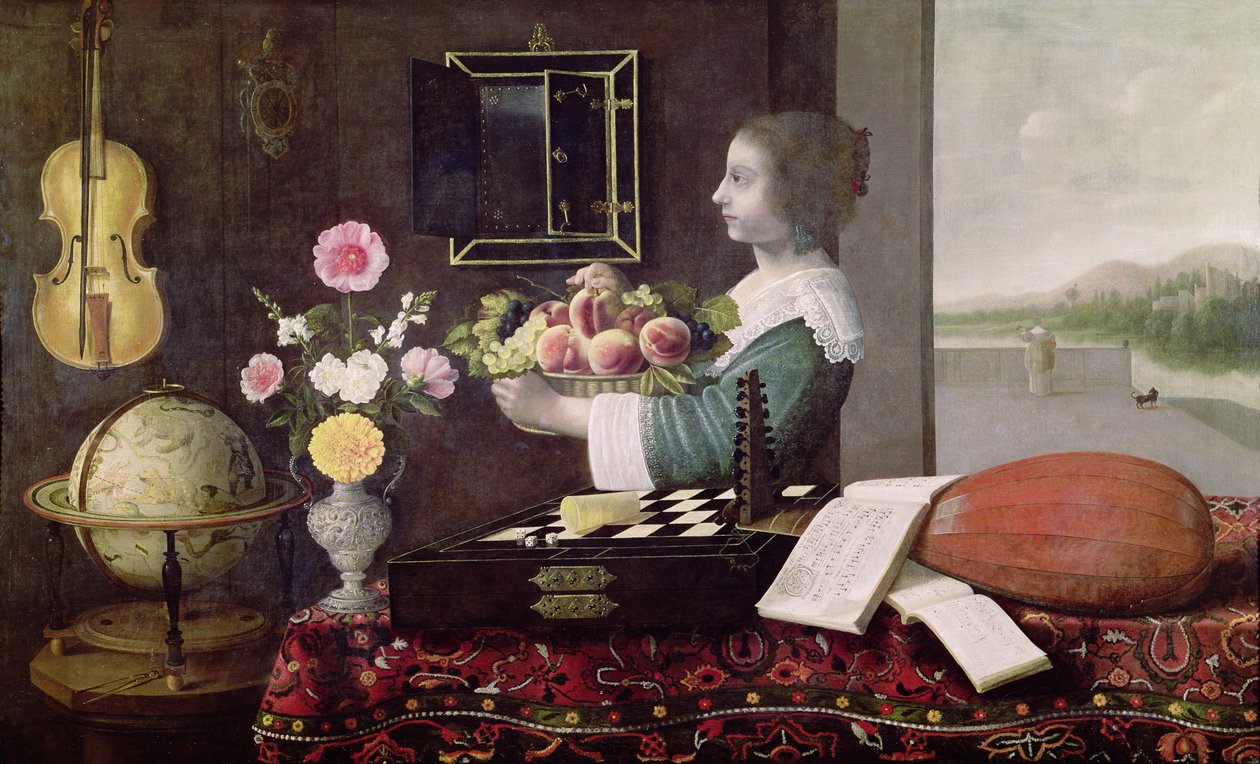 The Five Senses, or Summer, 1633  by Sebastian Stoskopff