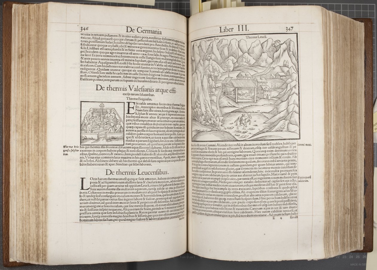 Kozmografi, Fol 346-347, 1544 by Sebastian Munster