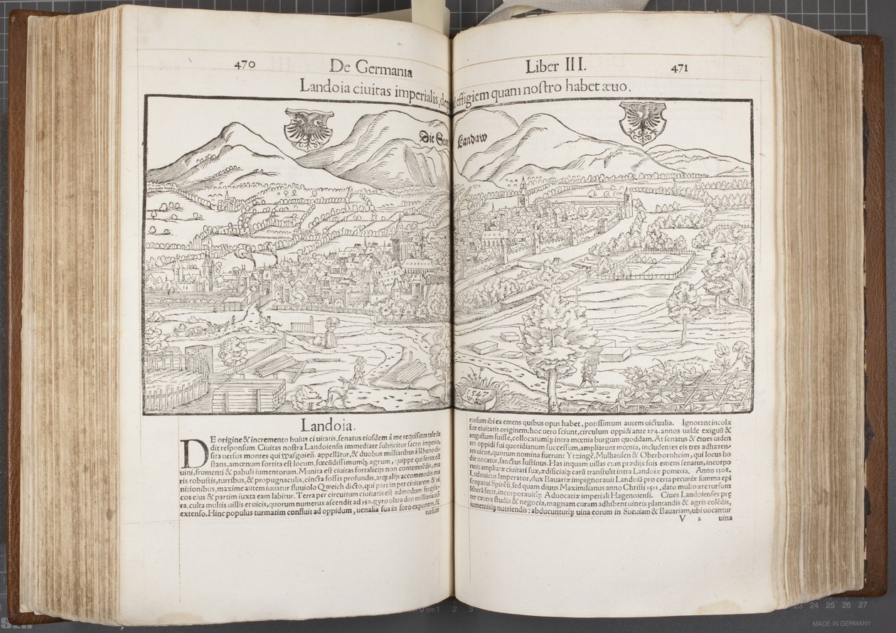 Kozmografi, Fol 470-471, 1544 by Sebastian Munster